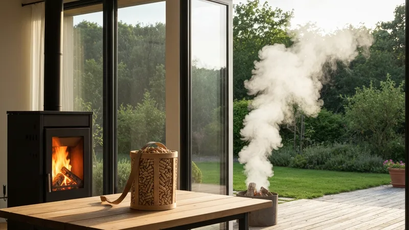 L'impact" des pellets sur la maison et l'environnement